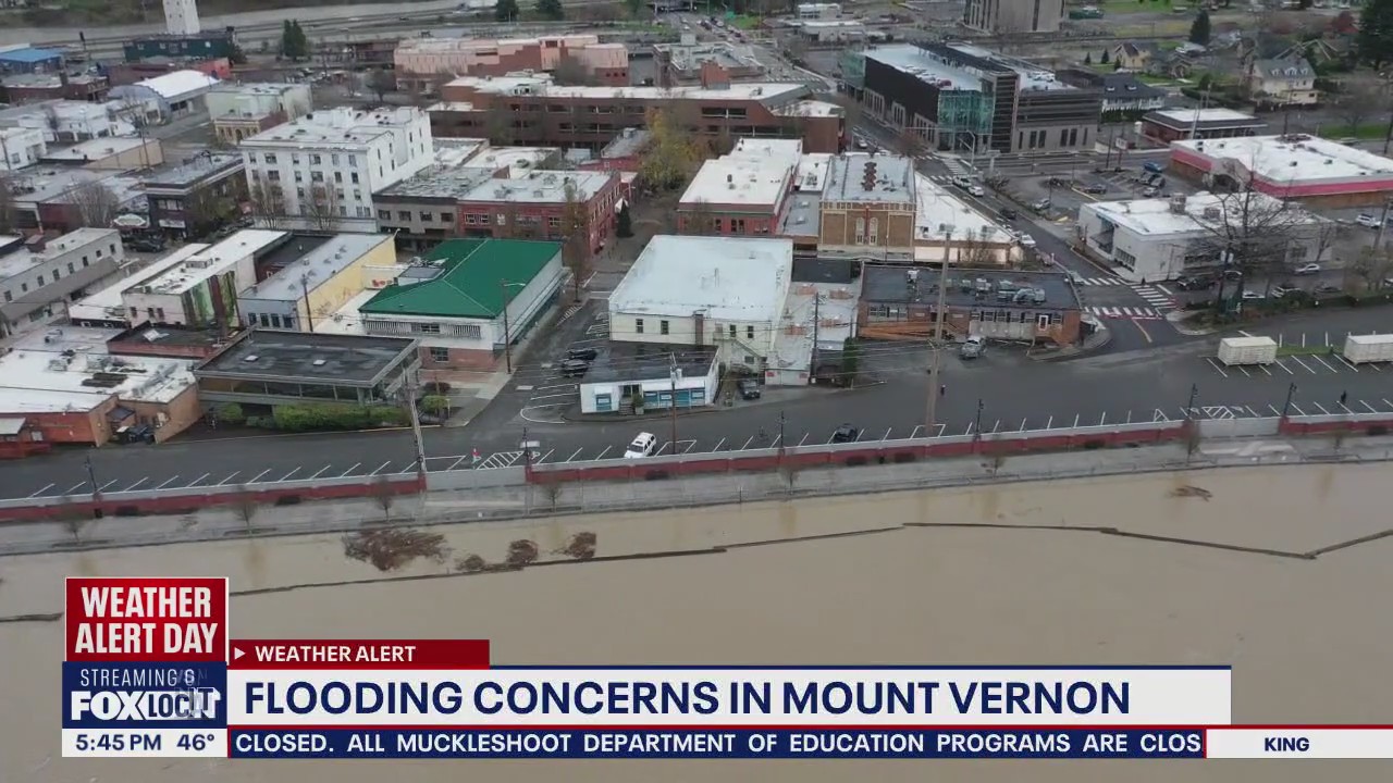 Mount Vernon mayor urges residents to stay off levees as Skagit River levels rise