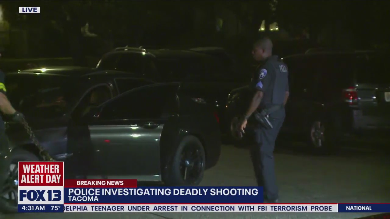Police investigate deadly shooting in Tacoma