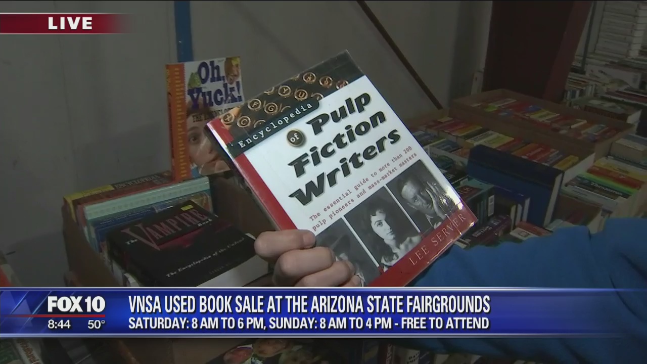 Thrifty Thursday: VNSA Book Sale