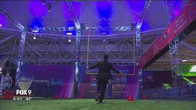 A sneak peek at the Super Bowl Experience event