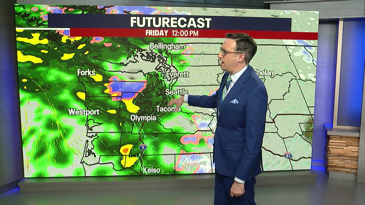 Seattle weather: Showers, wind as the weekend begins