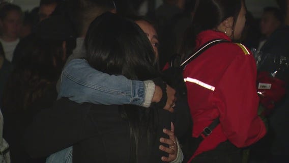 Students at UC Irvine hold candlelight vigil for fallen student