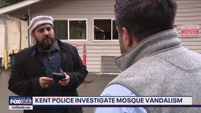 Mosque vandalism caught on tape in Kent, WA, investigation underway