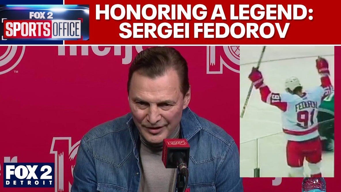 Wings honor Sergei Fedorov, Tim McCormick talks college hoops