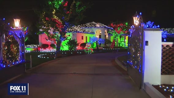 Holiday Lights in Yorba Linda
