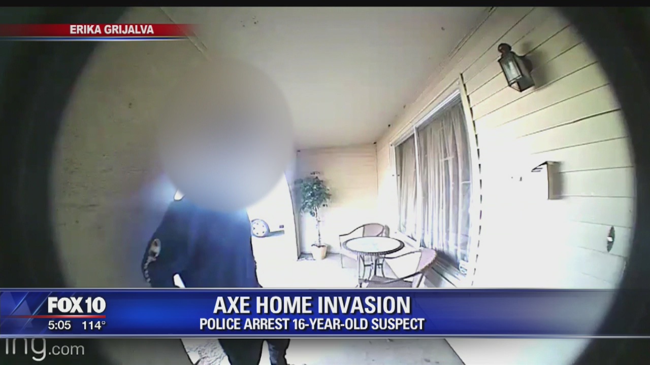 Teen accused of breaking into Mesa home with ax