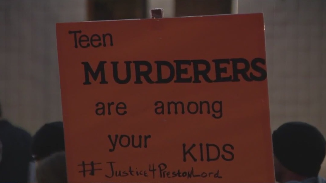 Preston Lord: Memorial walk held for murdered teen