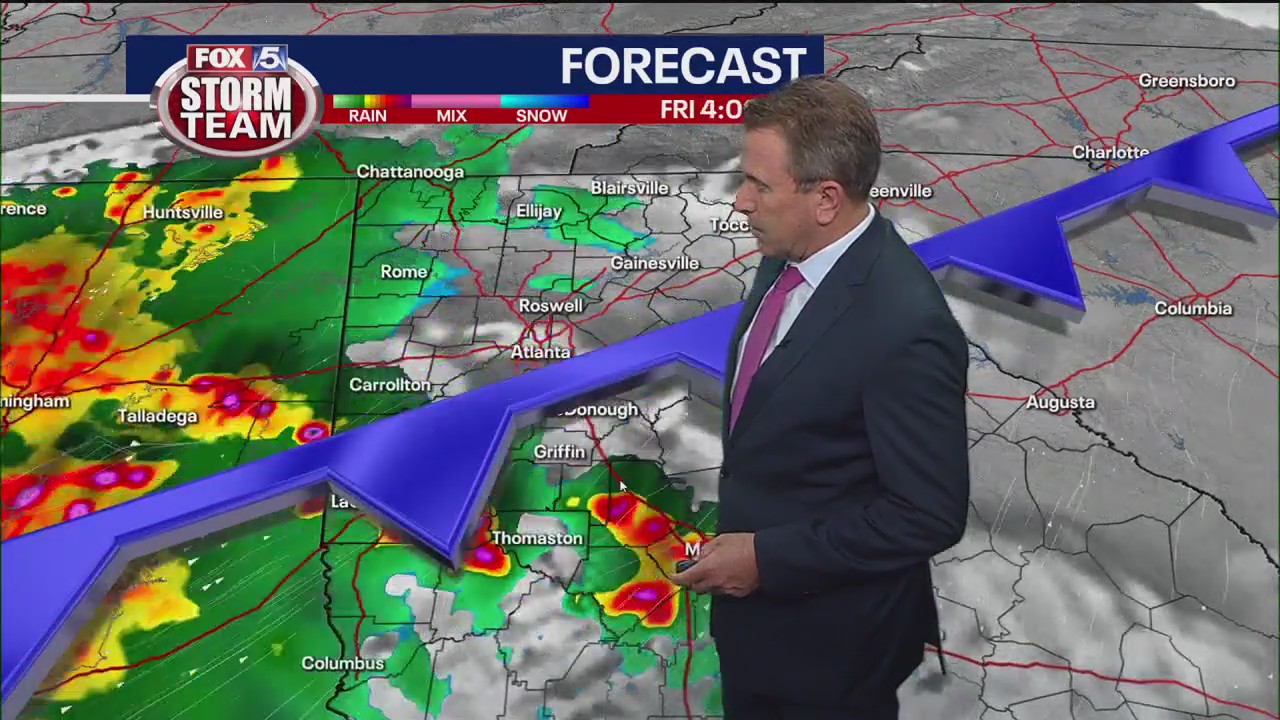 Thursday afternoon forecast | FOX 5 Atlanta