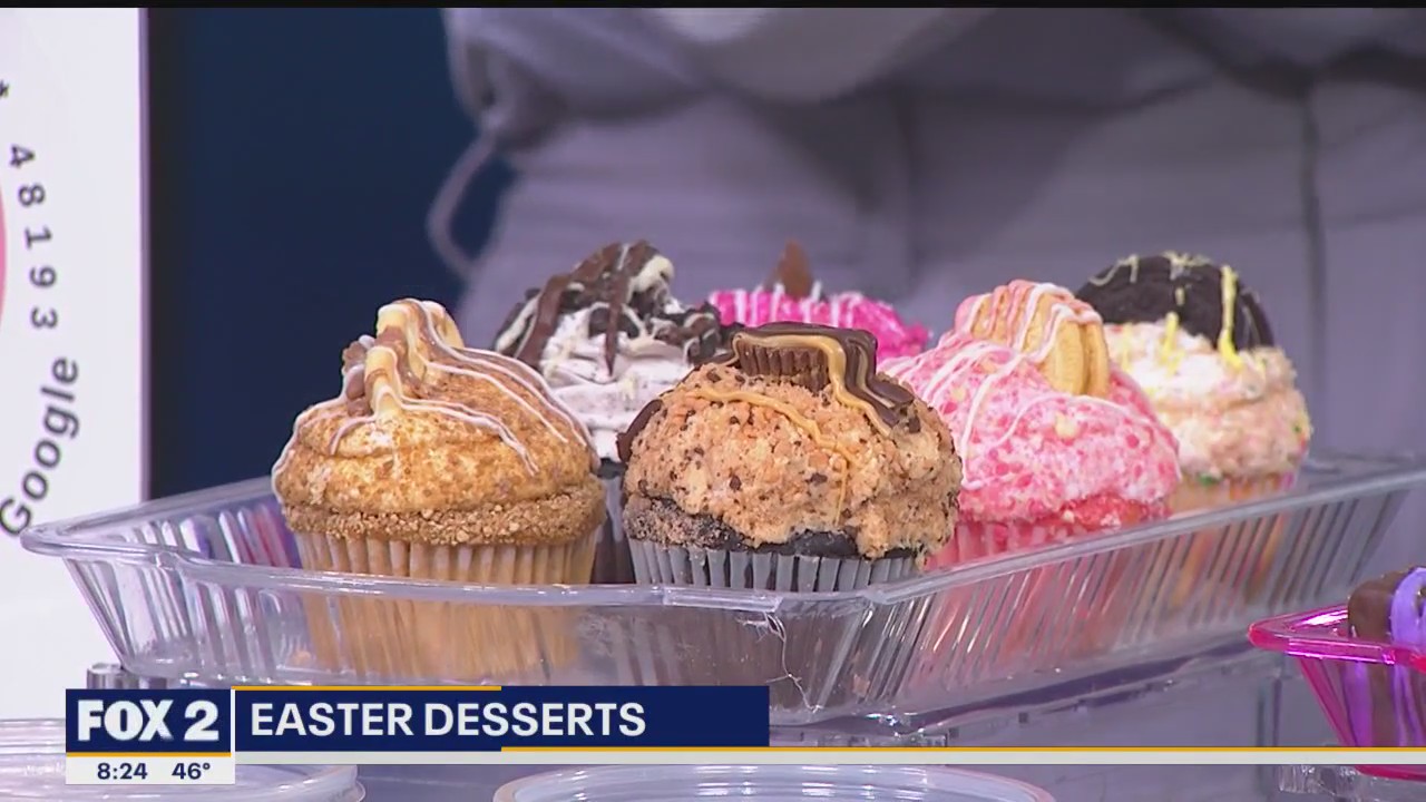 Easter desserts from A Serendipity Cakery & Ice Cream Shoppe