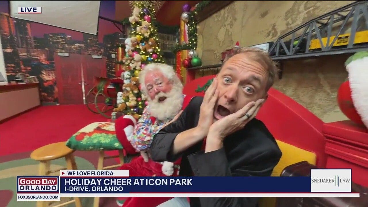 Holiday cheer at ICON Park