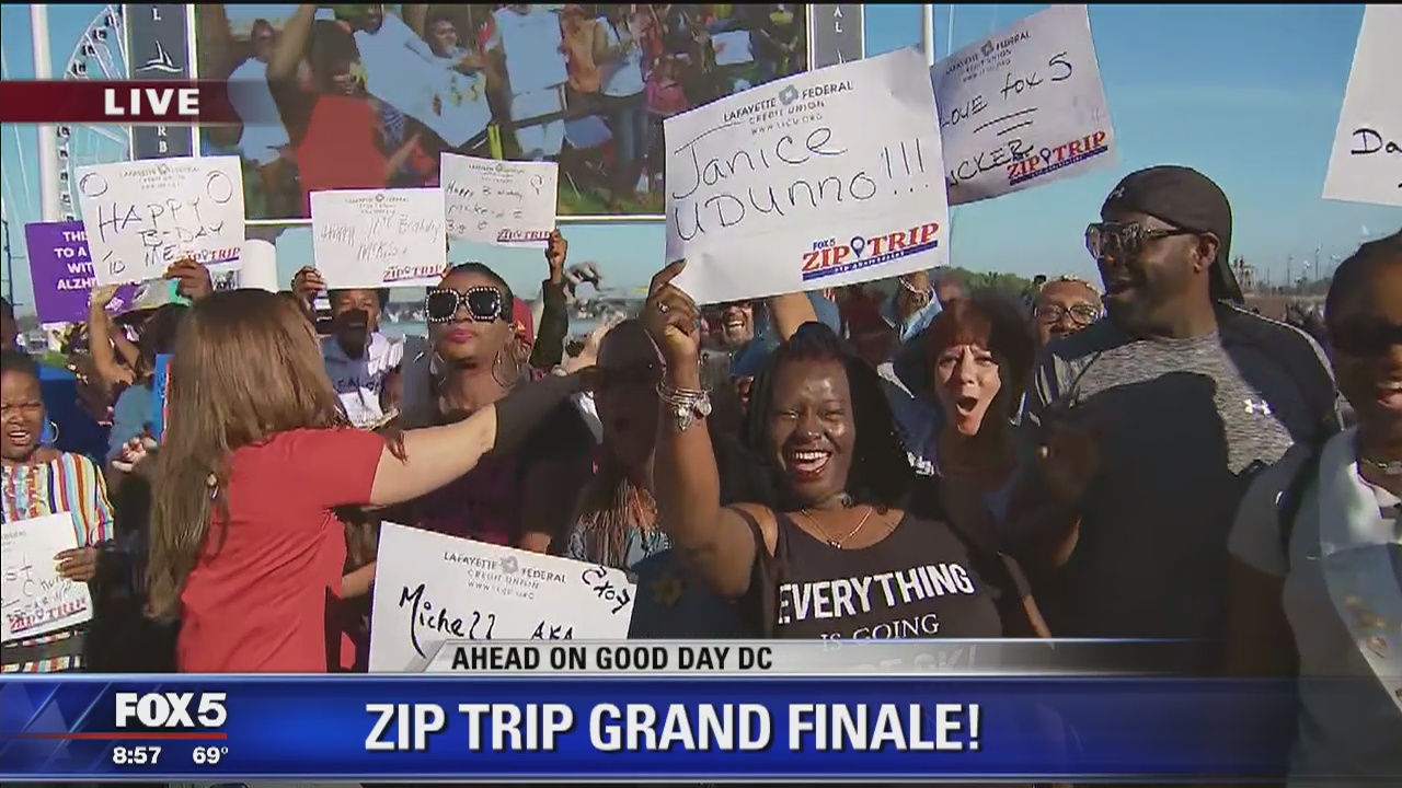 National Harbor | Zip Trip: Fun With Fans!