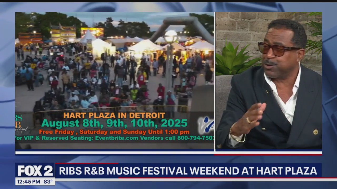 Ribs R&B Music Festival Weekend at Hart Plaza