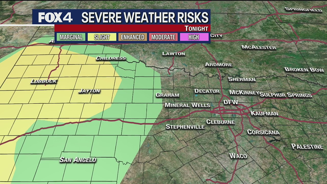 May 11 overnight forecast