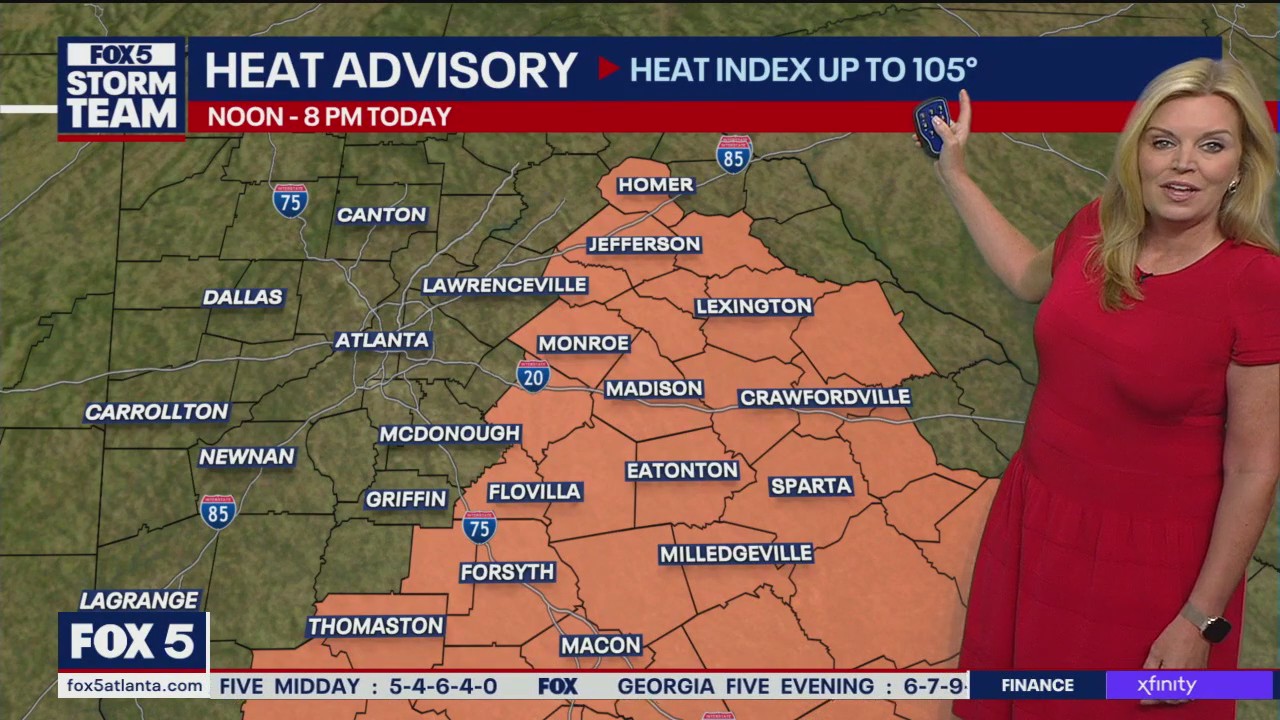 Monday morning weather forecast