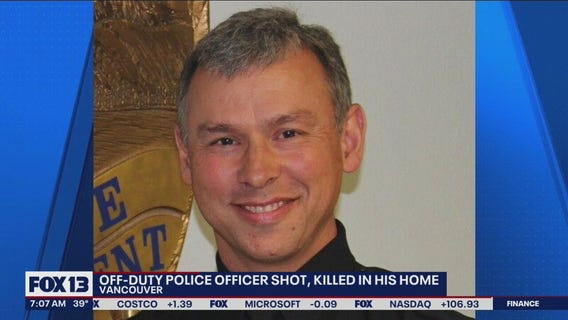 Off-duty officer shot, killed in his home