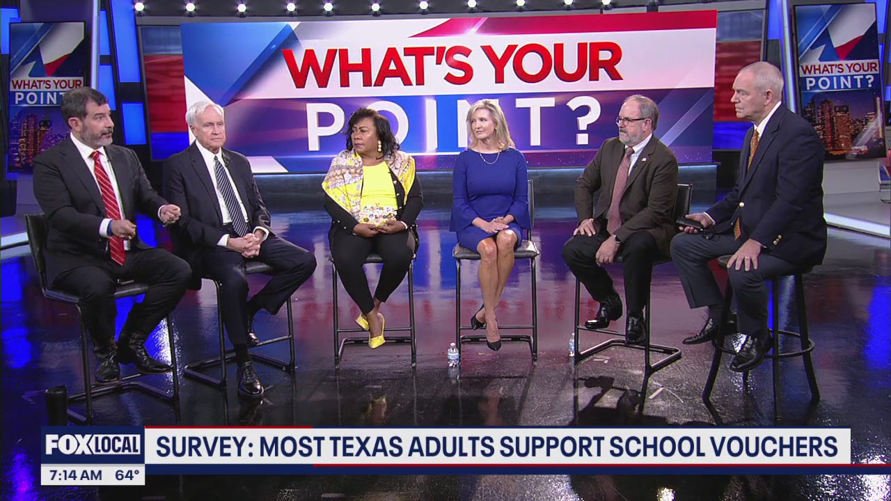 Survey: Most Texas adults support school vouchers | What's Your Point?