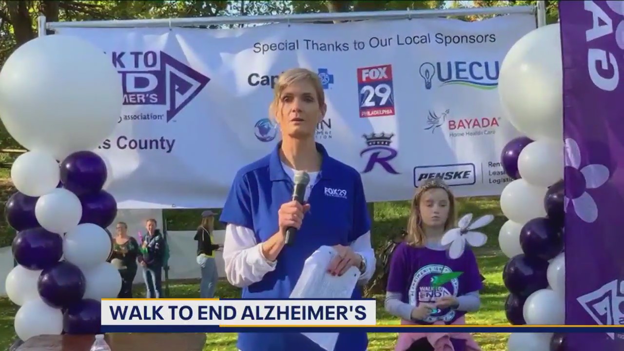 Thousands will participate in Walk to End Alzheimer's at Citizens Bank Park