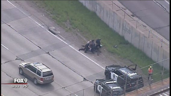 Last escaped inmate arrested after van stolen