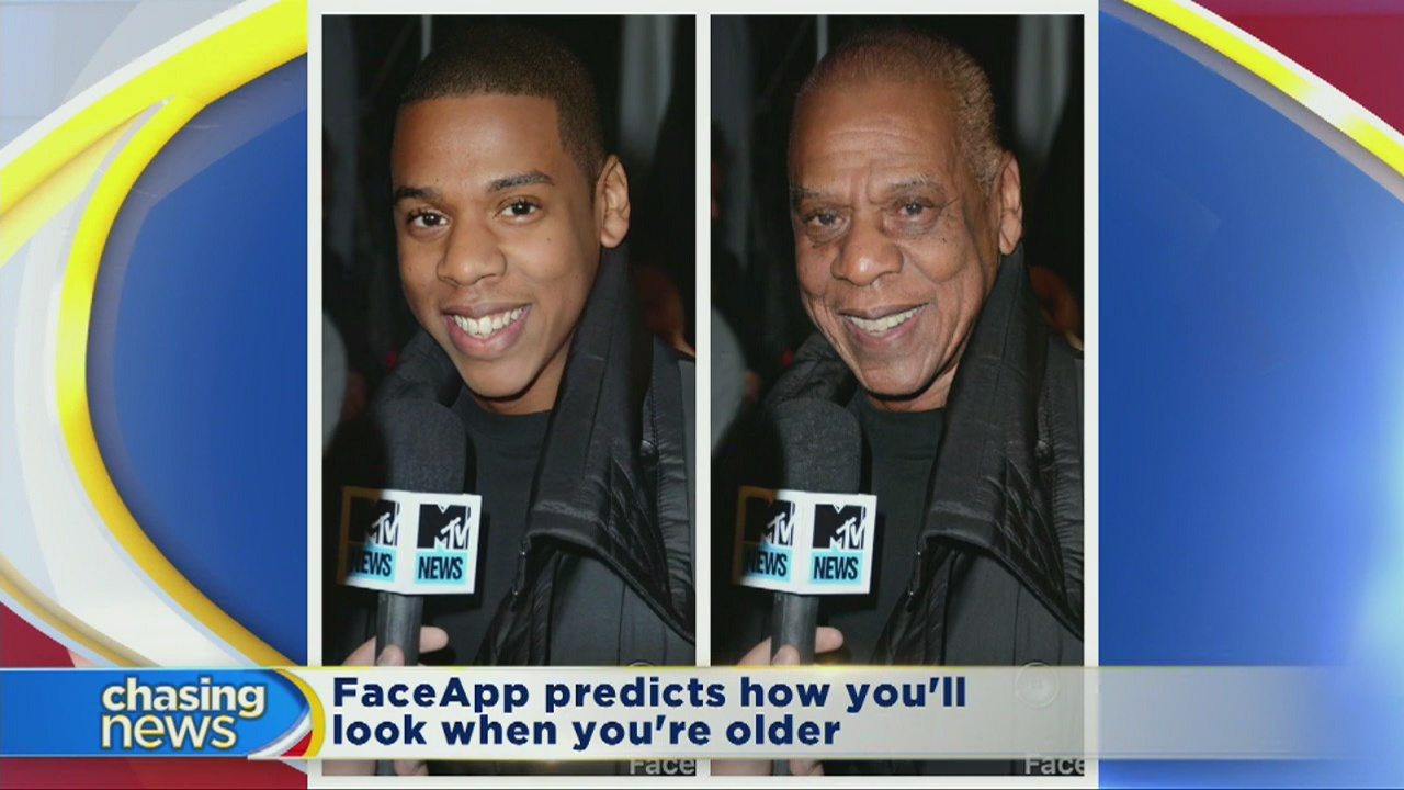 App predicts how you'll look when you're older