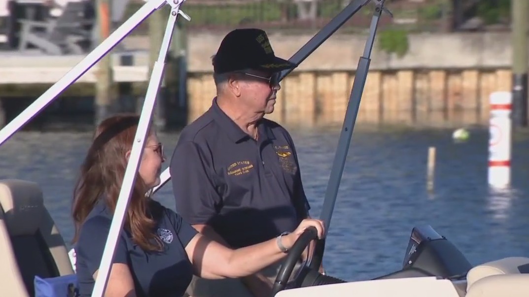 Helping veterans find peace on the water