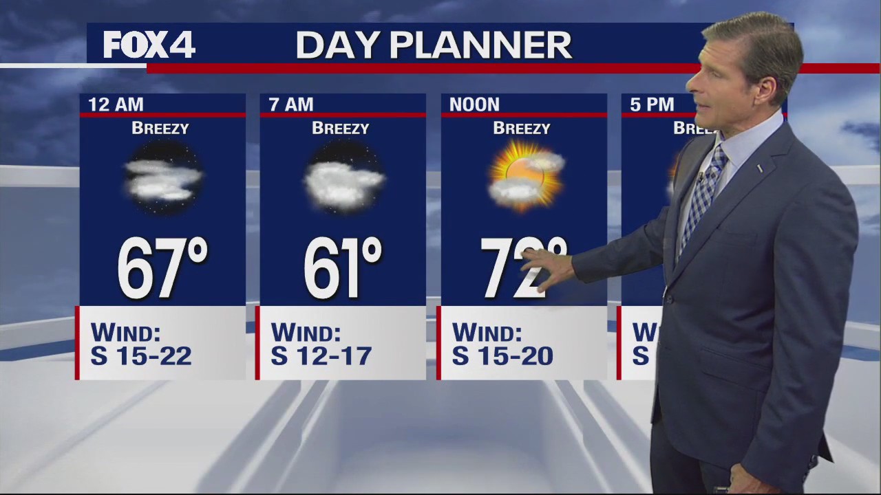 Dallas Weather: March 29 overnight forecast