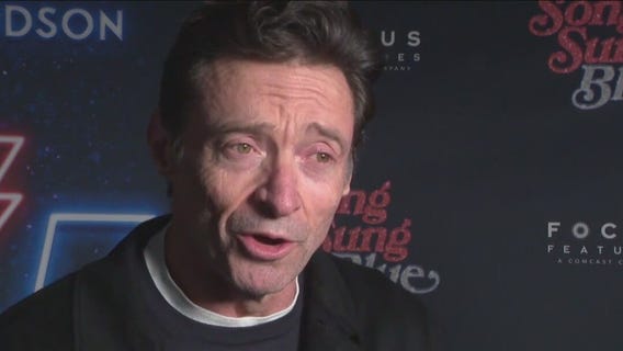 Hugh Jackman attends 'Song Sung Blue' Milwaukee premiere