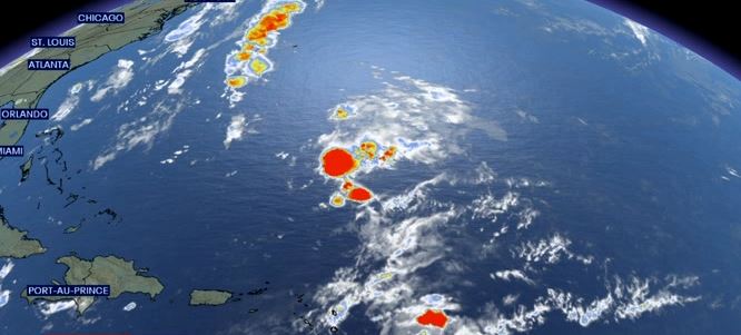 2 disturbances being tracked in the Atlantic
