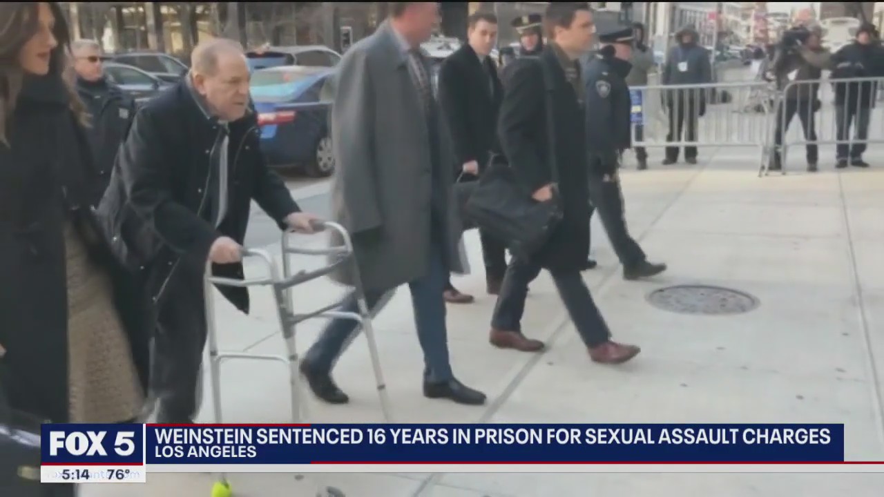 Harvey Weinstein sentenced for sexual assault | FOX 5 Atlanta