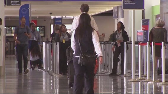 Effects of Hurricane Harvey lead to flight delays at LAX