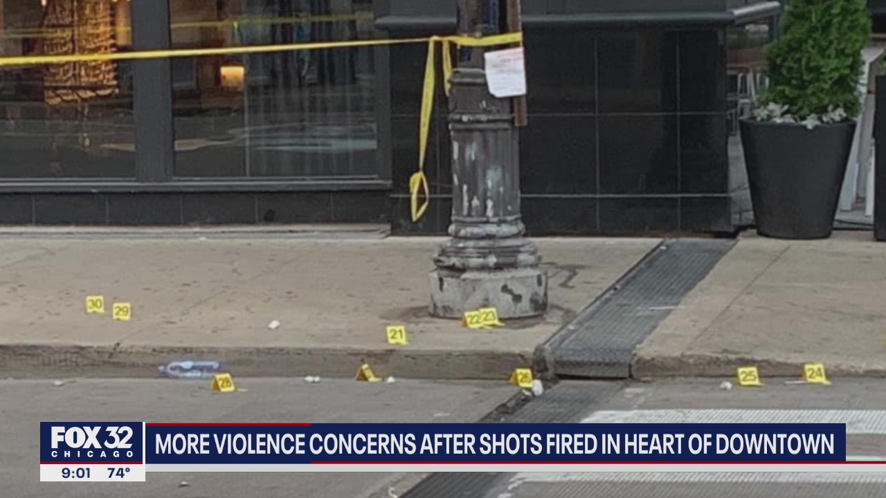 More violence concerns after shots fired in heart of downtown Chicago