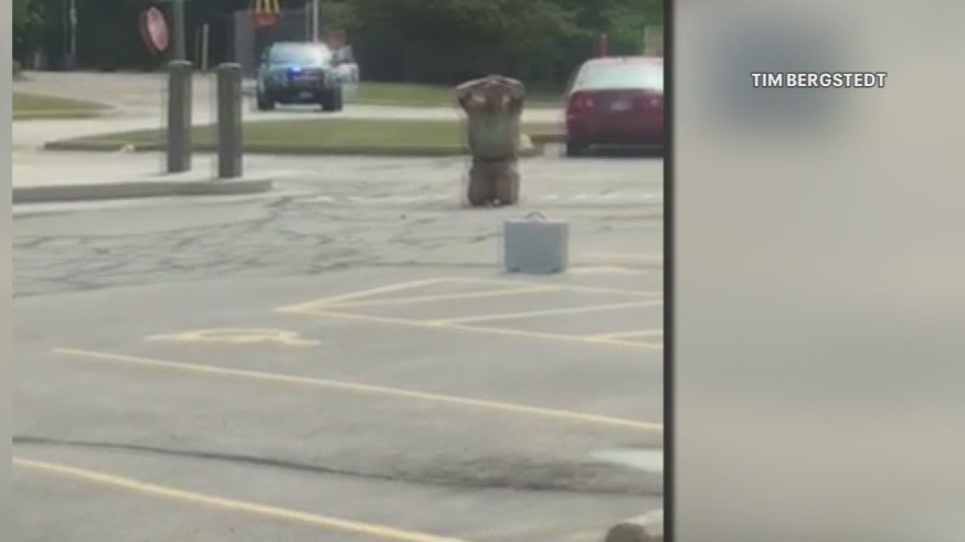 Waterford bank bomb threat, man arrested