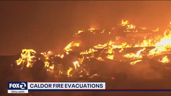 Caldor Fire's rapid growth leads to more evacuations