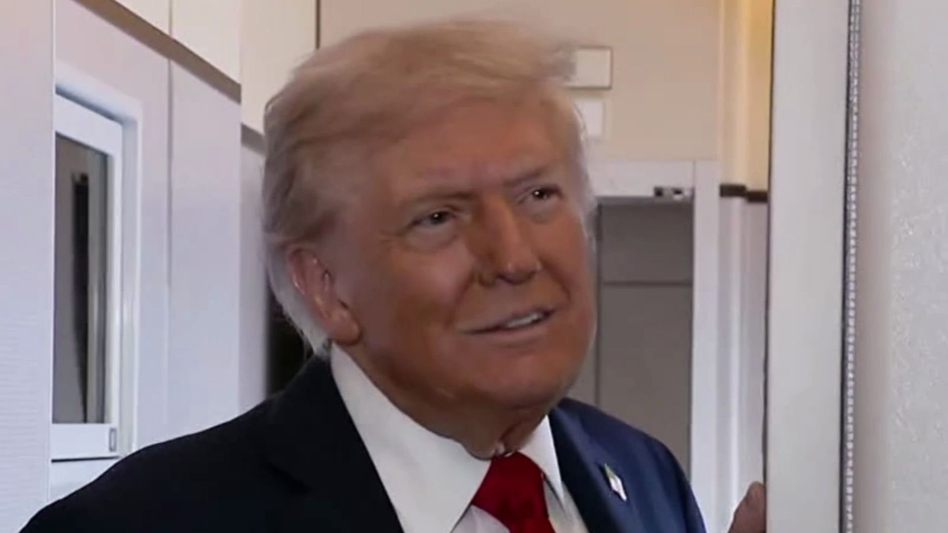 Trump admits he may not be "heaven-bound"