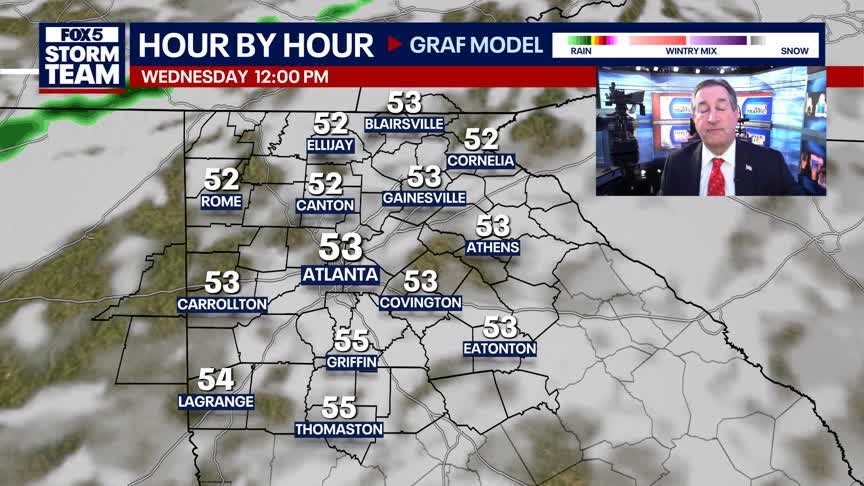 Tuesday Night Weather Update | FOX 5 Atlanta