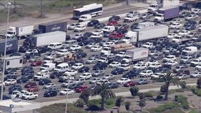 Bay Bridge climber stops traffic