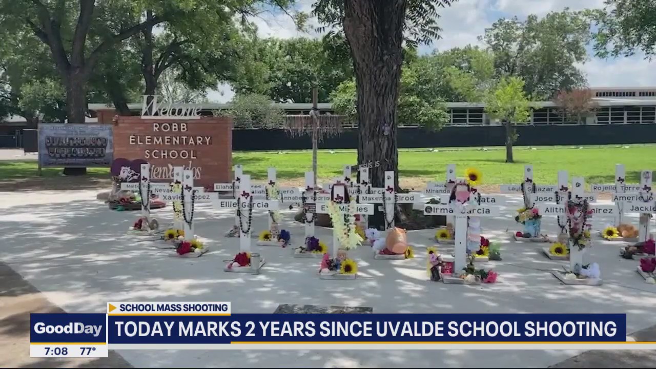 Today marks 2 years since the Uvalde school shooting