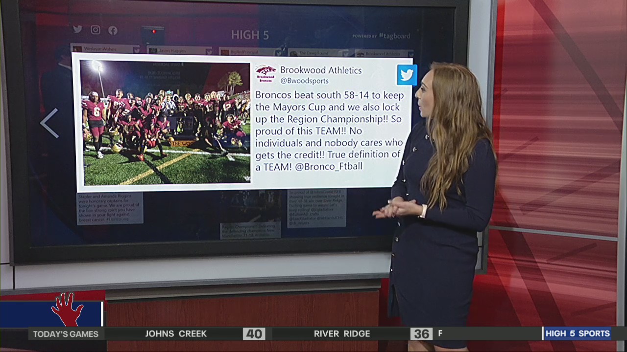 High 5 - Week Eleven wrap up