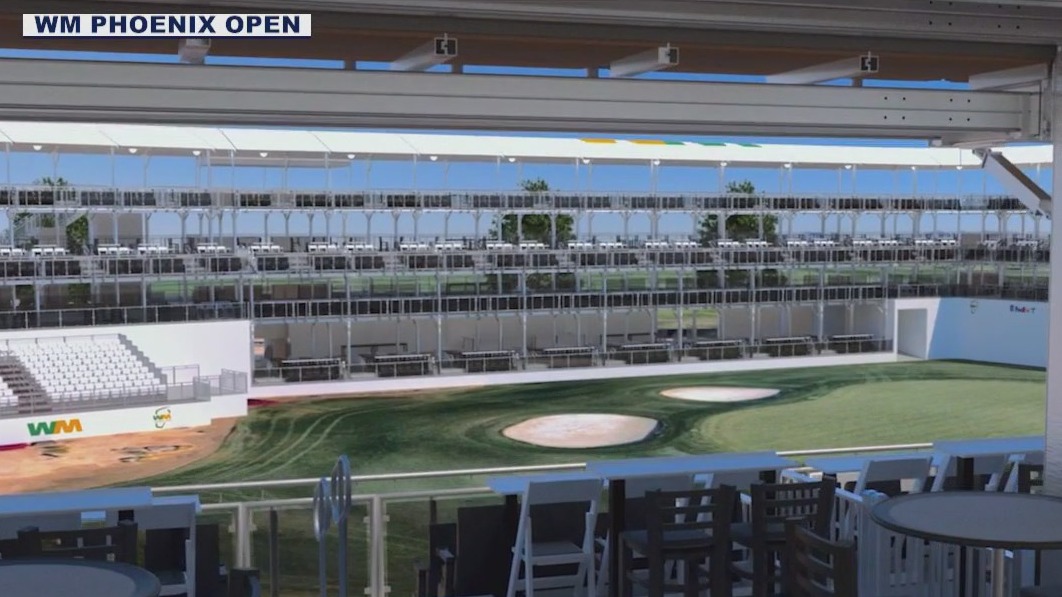 Phoenix Open's iconic 16th hole gets a new look