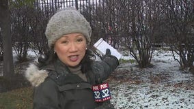 Chicagoans react to first measurable snowfall of the season