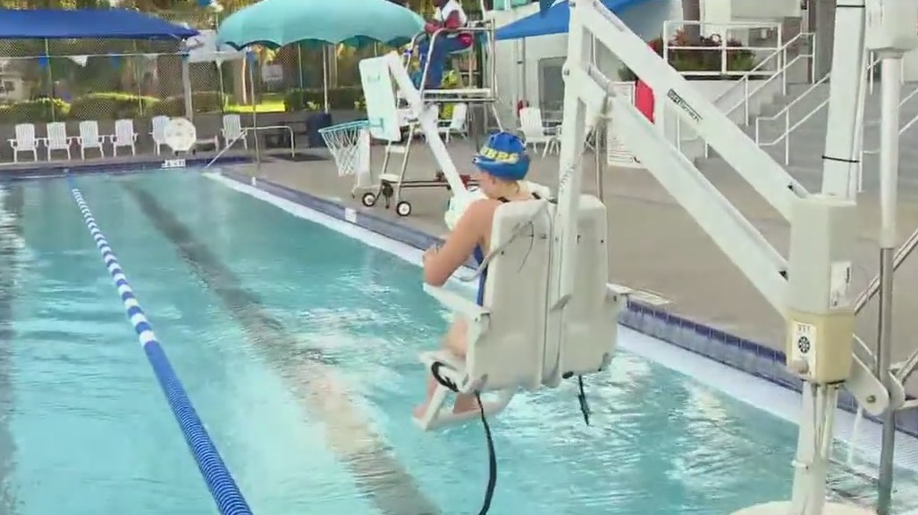 St. Pete teen overcomes paralysis, swims competitively