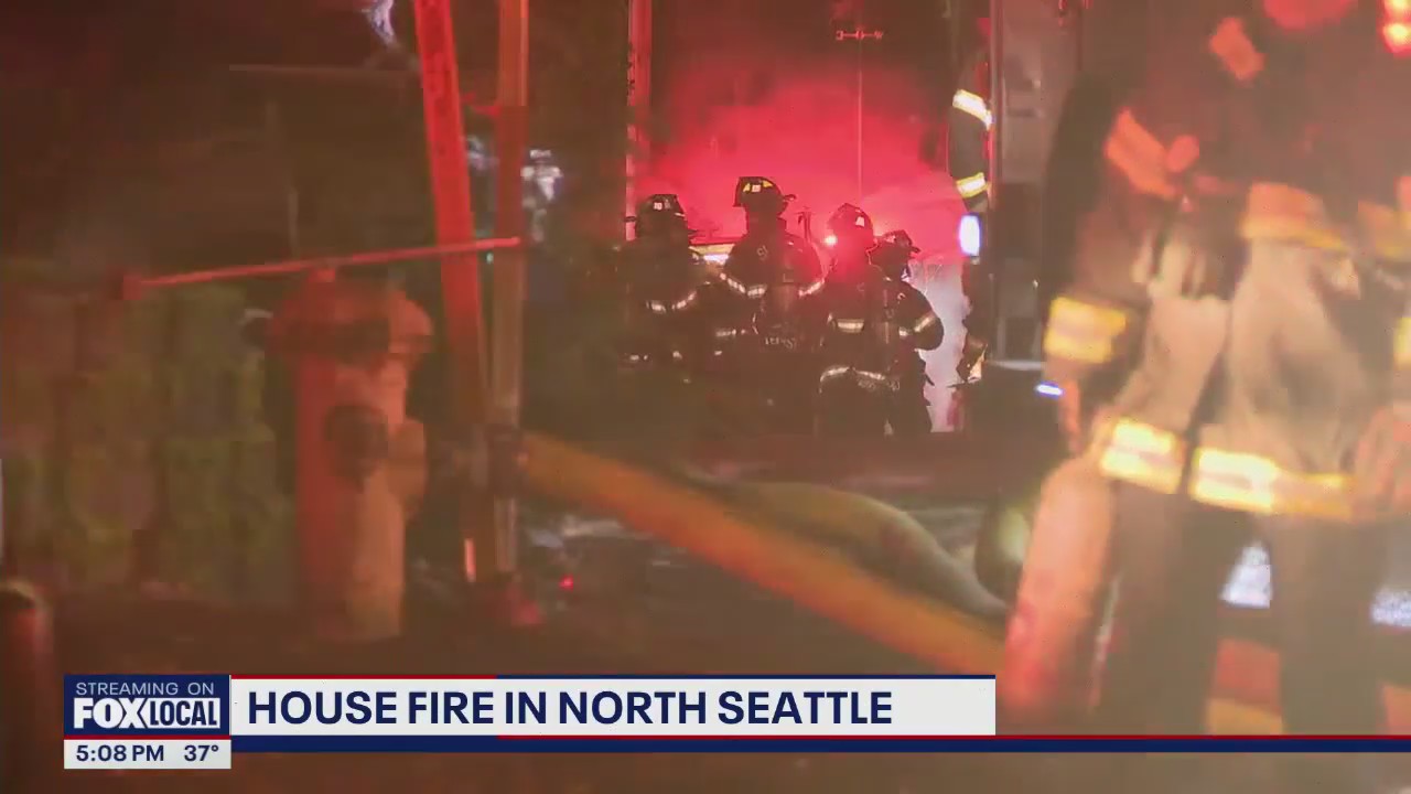 Seattle house fire leaves woman in critical condition