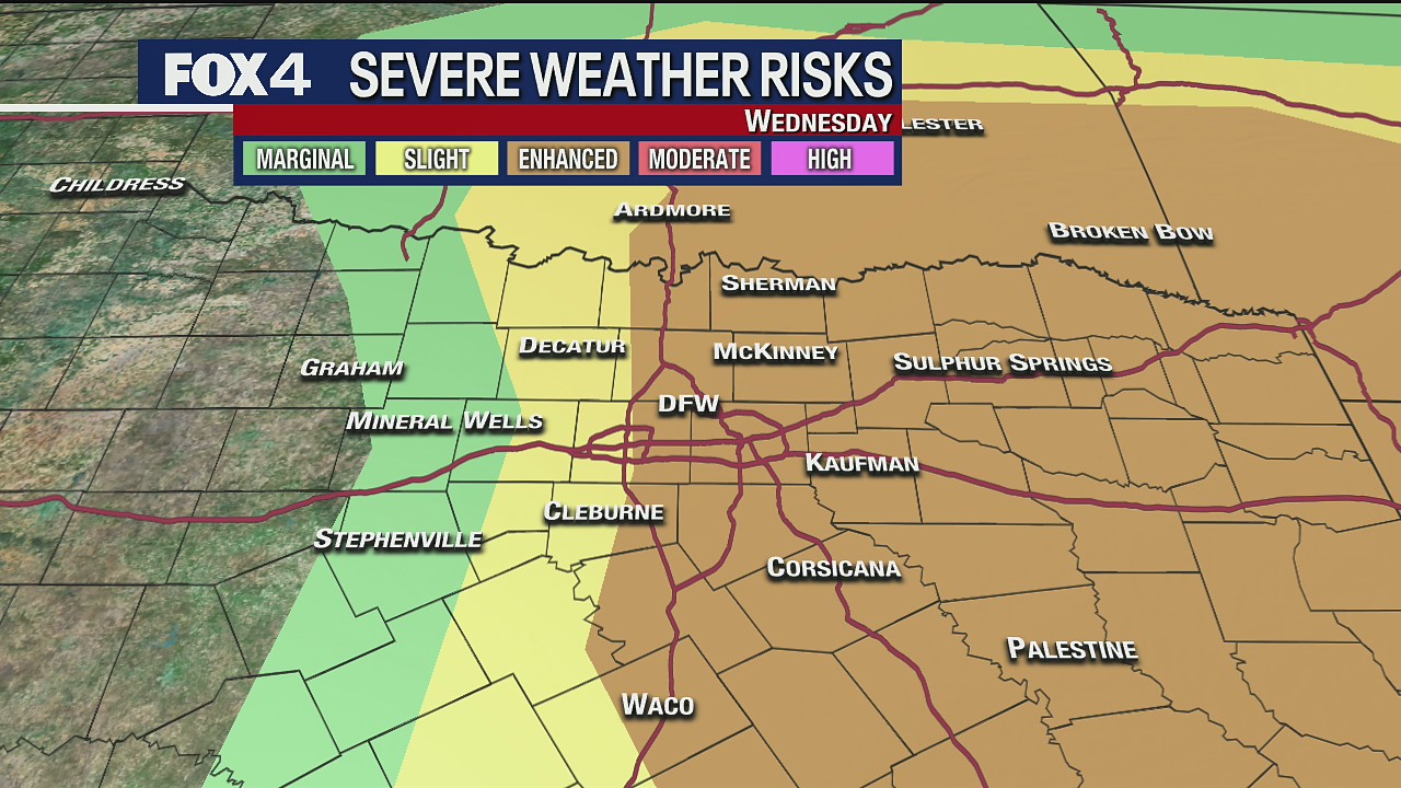 April 21 afternoon forecast