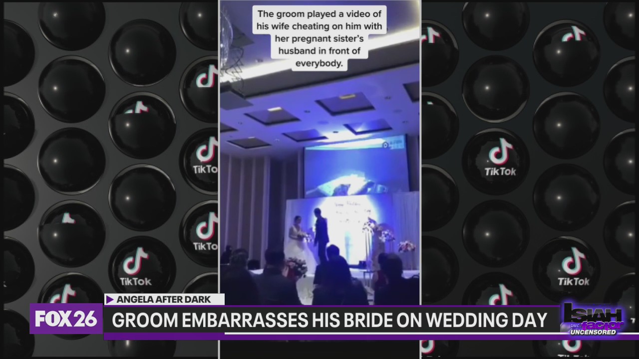 Angela After Dark: Groom embarrasses bride after showing video of her cheating to wedding guests