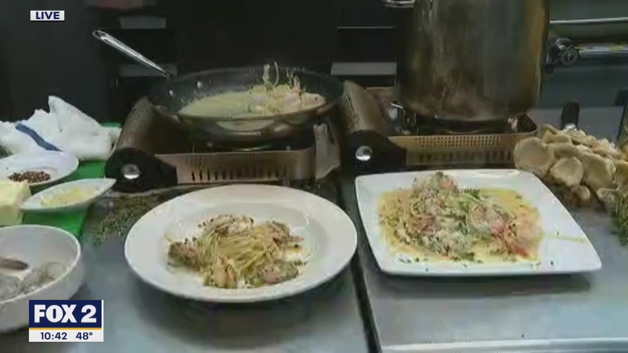 Chef Bobby's Mother's Scampi Linguini