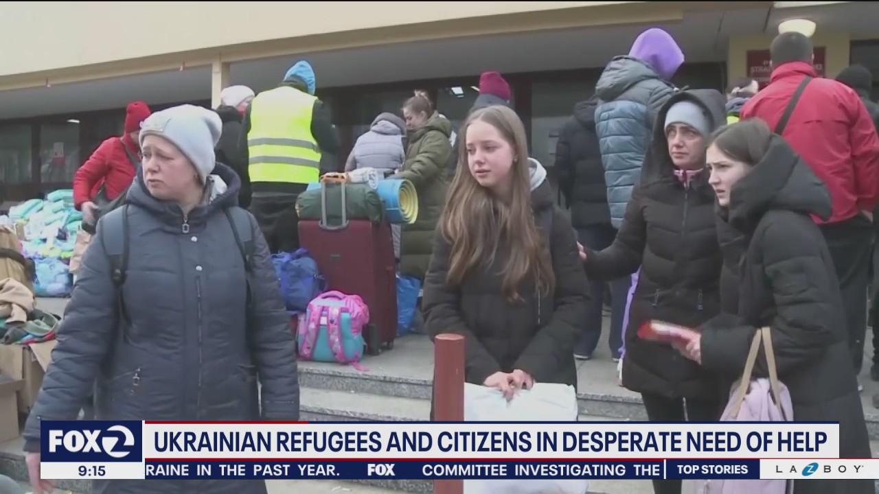 Giving Day: Bay Area Ukrainian community and allies step in to help refugees