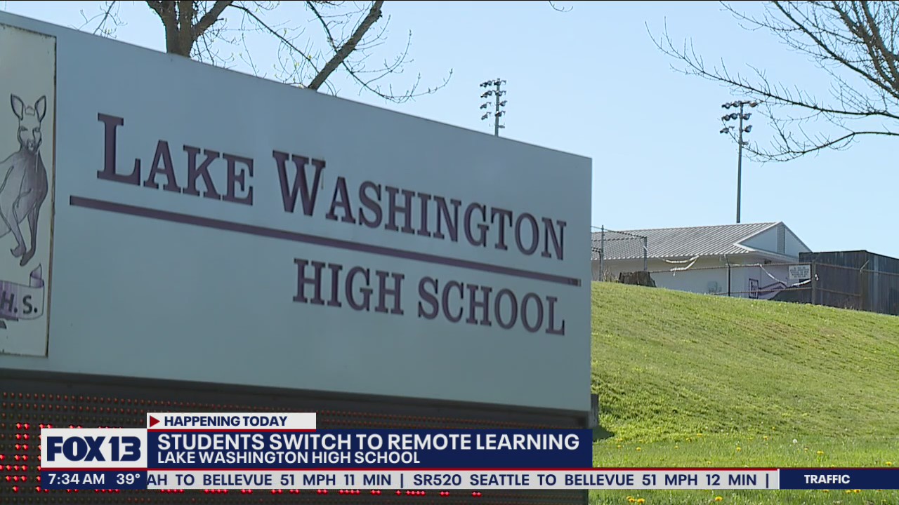 Lake Washington HS students switch to remote learning