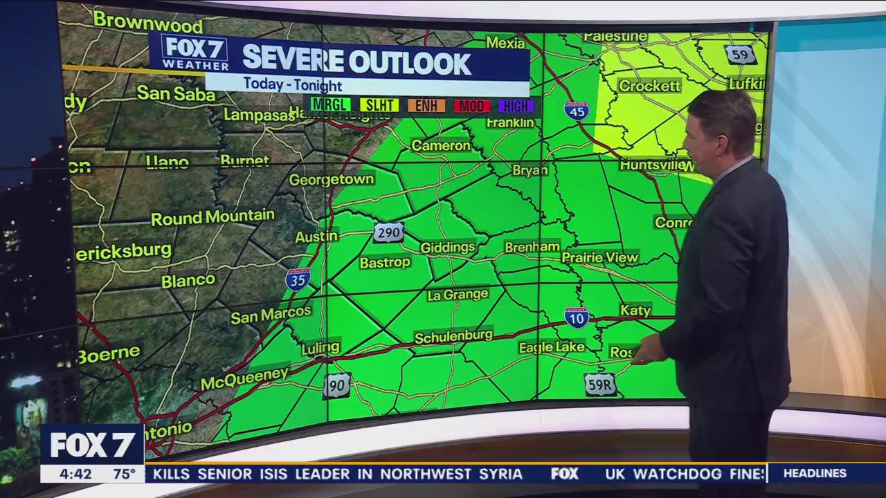 Central Texas weather: Storms possible during morning commute; rain chances increase tonight, tomorrow