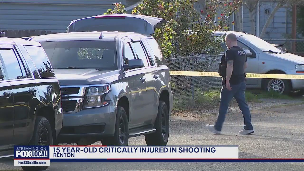 Teen critically injured in Renton shooting