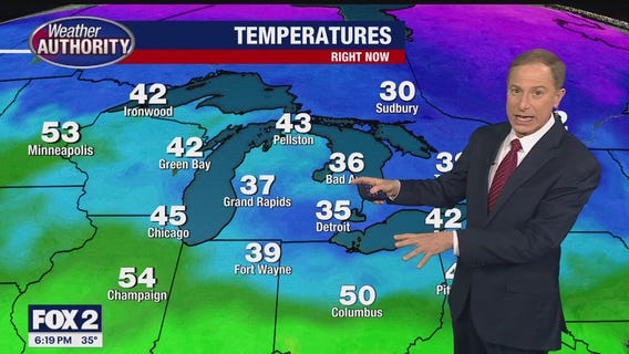 Damp Wednesday turns out wet snow flakes, as weather cools down