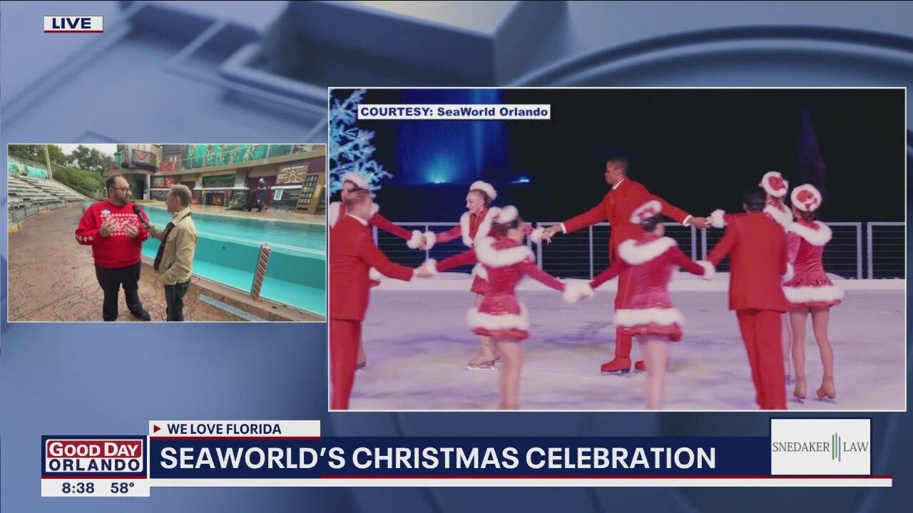 SeaWorld Orlando's Christmas Celebration